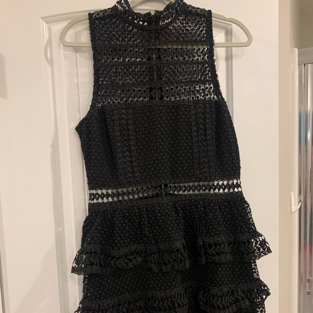 Little black dress. Worn for bachelorette party